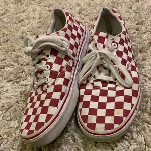 Checkered Vans